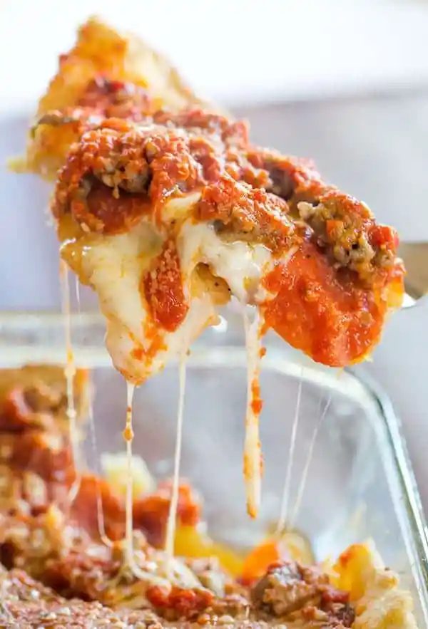 Deep Dish Biscuit Pizza
