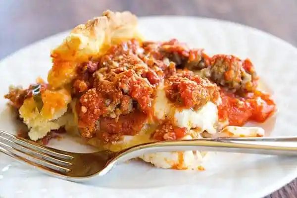 Deep Dish Biscuit Pizza