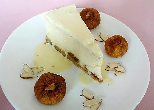 Fig and Almond Cheesecake