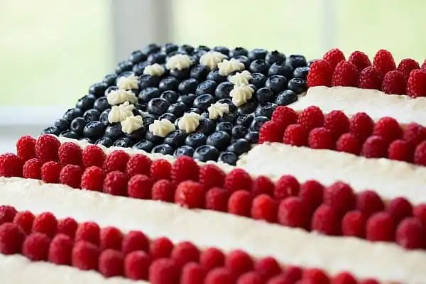 Flag Cake Recipe (From Scratch!)
