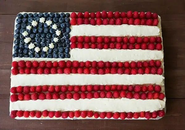 Flag Cake (From Scratch!) on Yawzu ::