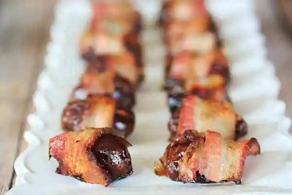 Cheesy Bacon-Wrapped Dates