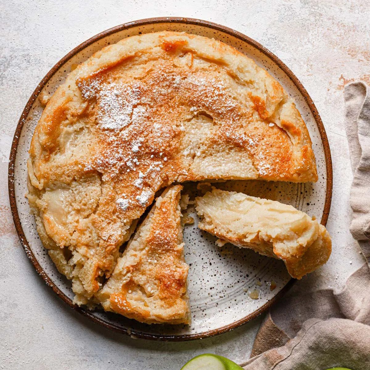 Classic French Apple Cake
