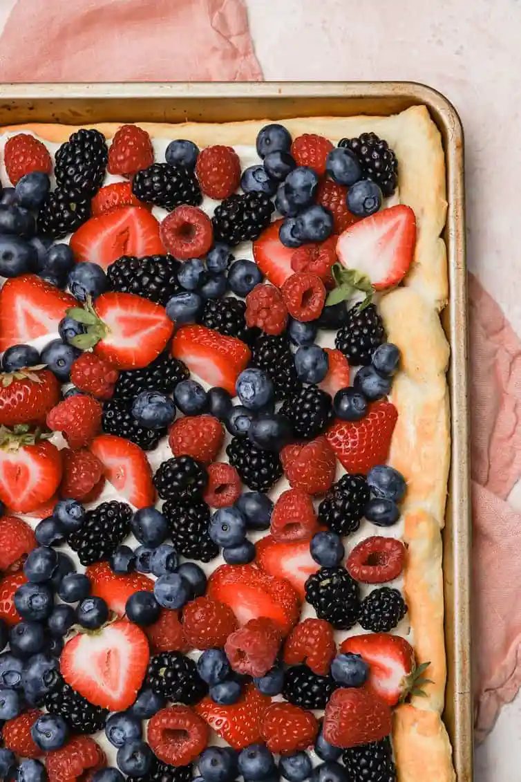 Straightforward Fruit Pizza