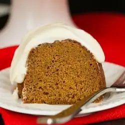 Gingerbread Bundt Cake plus Cream Cheese Icing