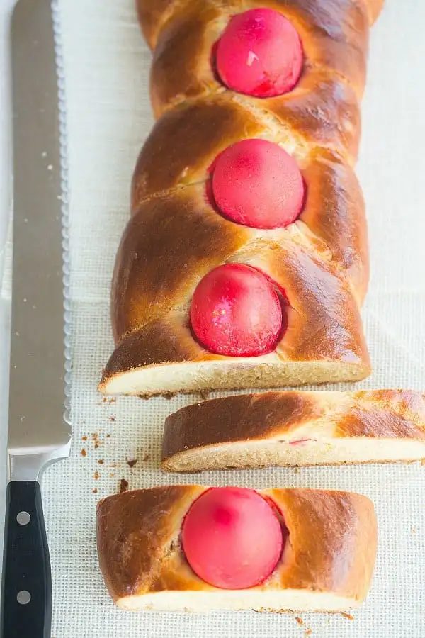 Greek Easter Bread [Tsoureki]