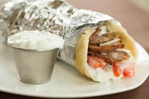 Greek Lamb Gyros with Tzatziki Sauce by @Yawzu ::