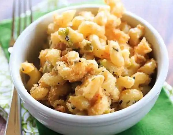 Hatch Chile Mac and Cheese - Perfectly cheesy with a kick! |