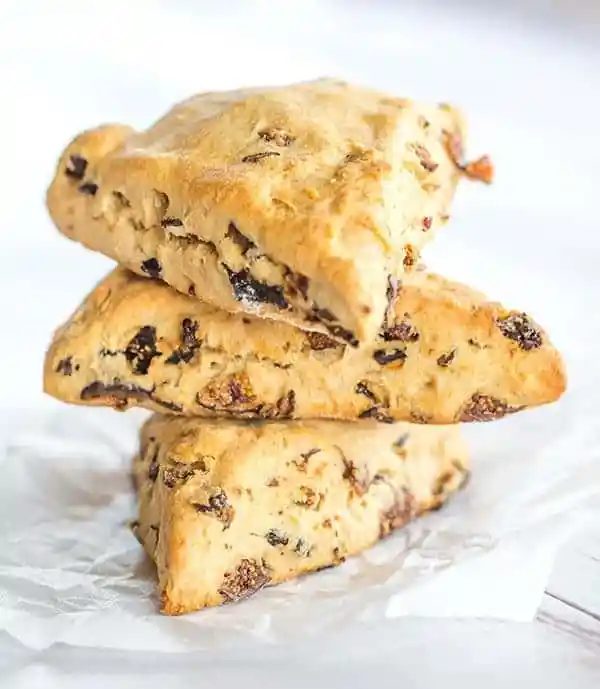 Healthier Honey-Fig Scones