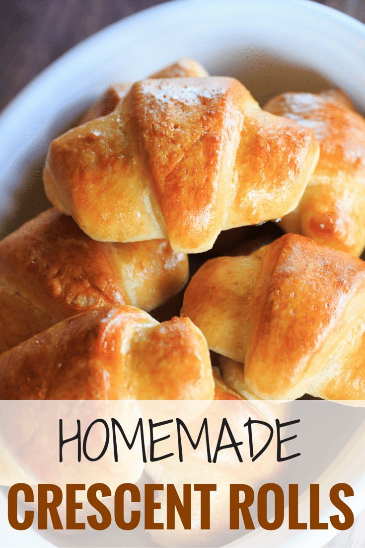 These from-scratch crescent rolls are flaky, buttery and easier than you'd think. They are the reliable accompaniment to any holiday meal! |