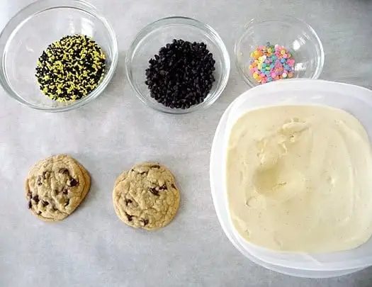 Ice Cream Cookie Sandwiches