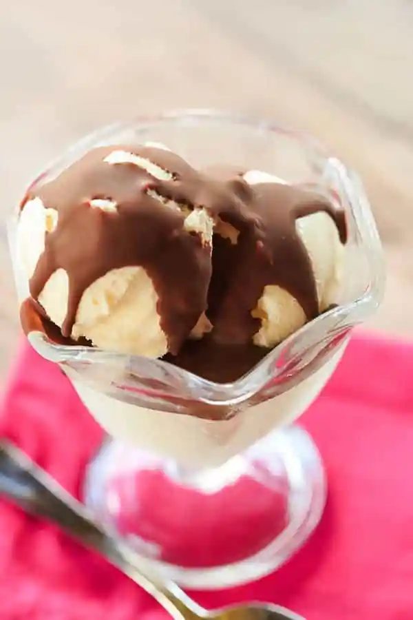DIY: From-scratch Magic Shell Recipe - Just TWO ingredients and it lasts for months! |