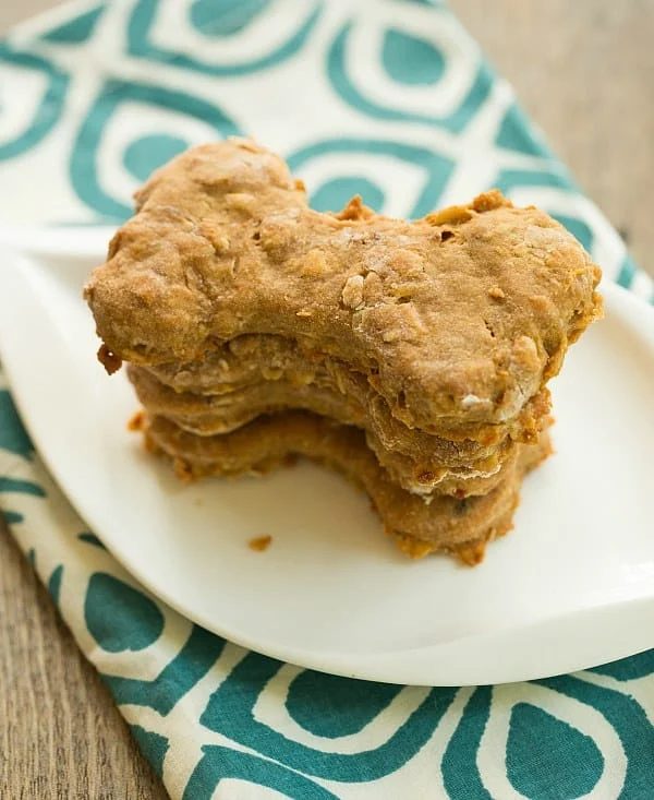 Peanut Butter-Bacon Dog Treats