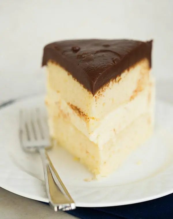 Double Vanilla Ice Cream Cake