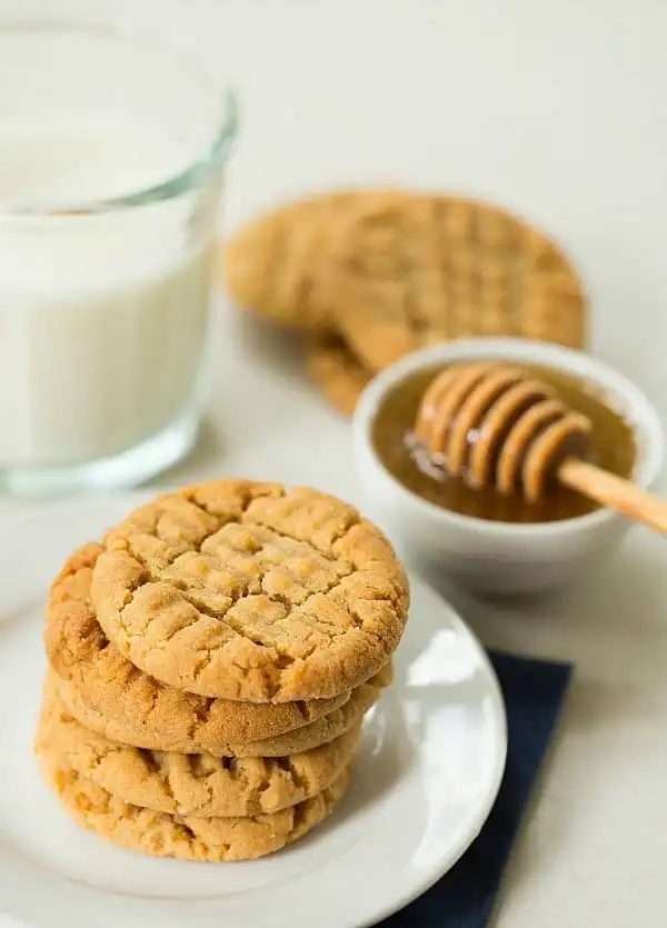 Honey-Peanut Butter Cookies
