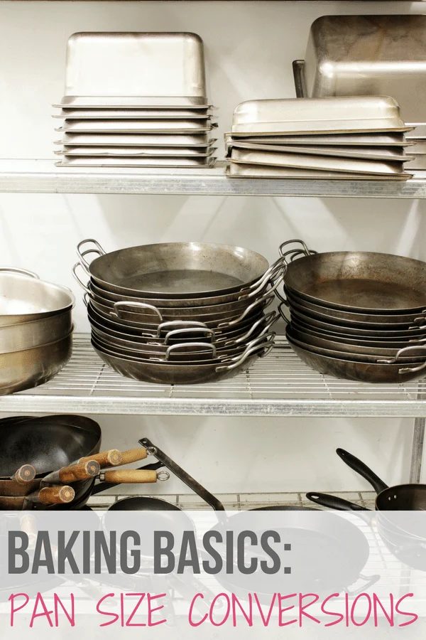 Baking Basics: Converting Pan Sizes