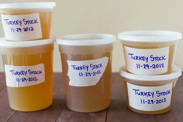 From-scratch Turkey Stock