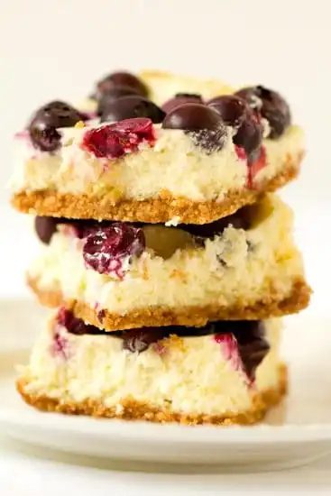 Lemon Blueberry Cheesecake Bars