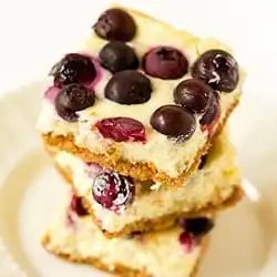 Lemon Blueberry Cheesecake Bars