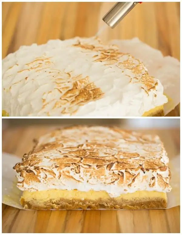 Sky-High Lemon Meringue Bars by @Yawzu ::