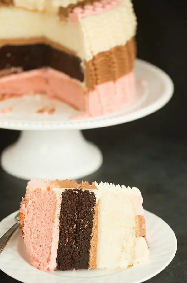 Neapolitan Cake