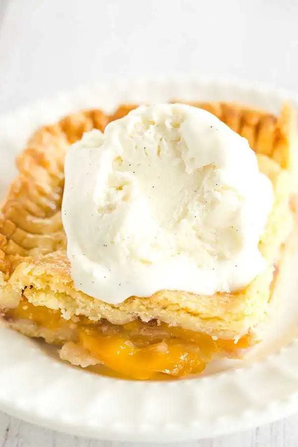 Nectarine & Honey Slab Pie