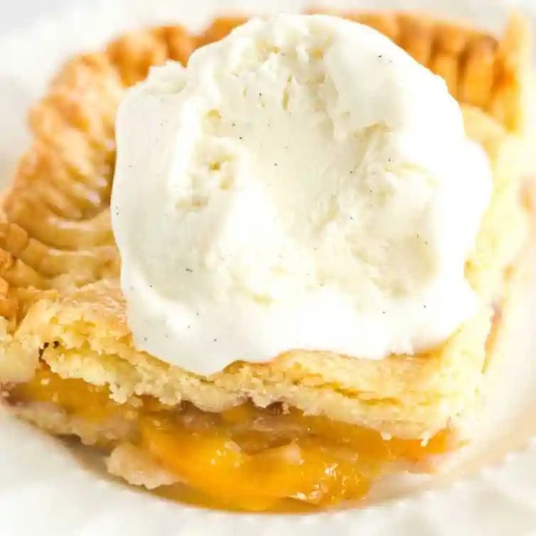 Nectarine & Honey Slab Pie