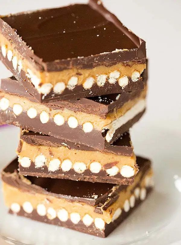 No-Bake Chubby Hubby Chocolate Bars |