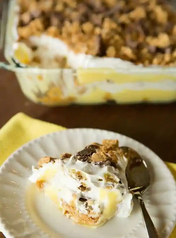 [No Bake] Peanut Butter Lover’s Icebox Cake