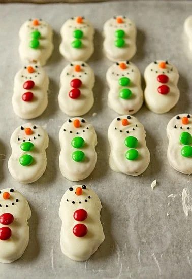 Nutter Butter Snowmen