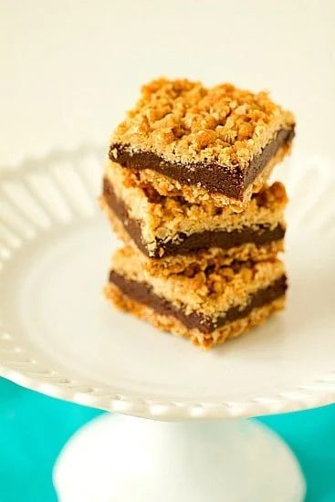 Oatmeal Fudge Bars