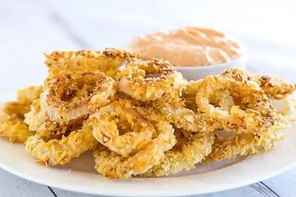 Oven-Fried Onion Rings