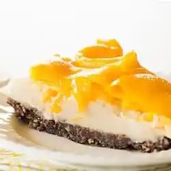 No-Bake Coconut-Mango Cheesecake