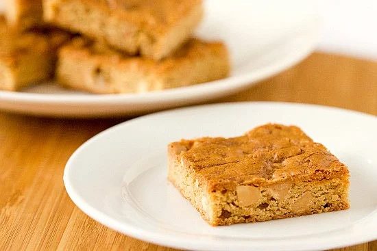 Peanut Butter Blondies