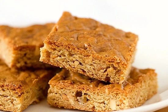 Peanut Butter Blondies