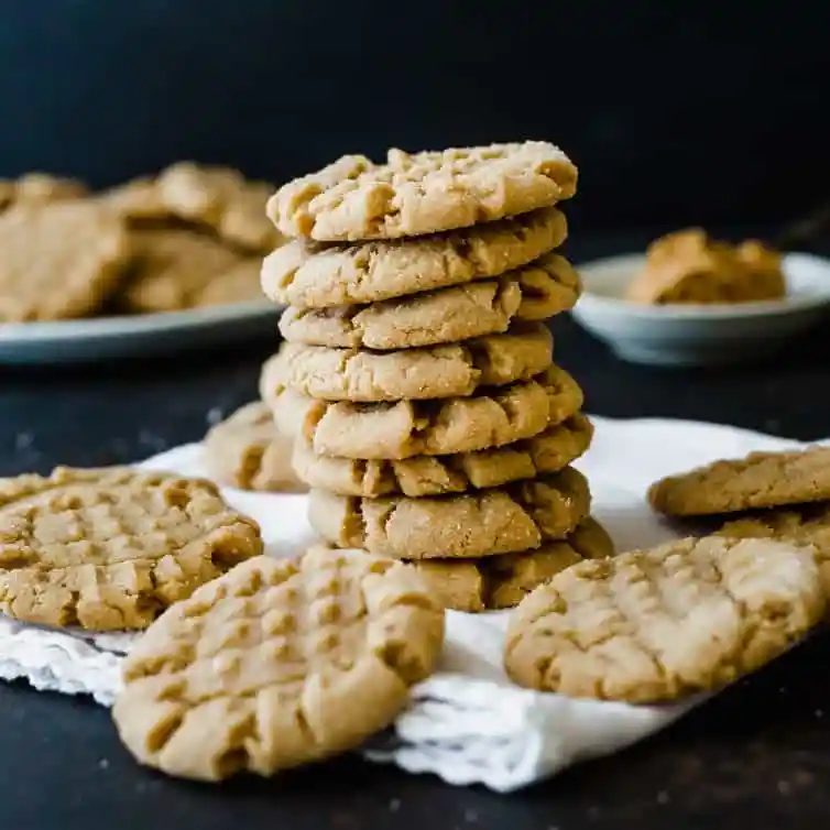 Straightforward Peanut Butter Cookies