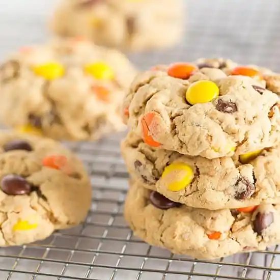 Peanut Butter Lover’s Monster Cookies