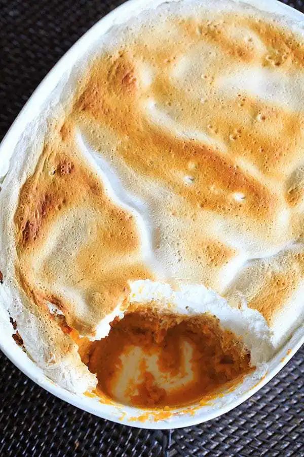 Pineapple-Bourbon Sweet Potato Casserole