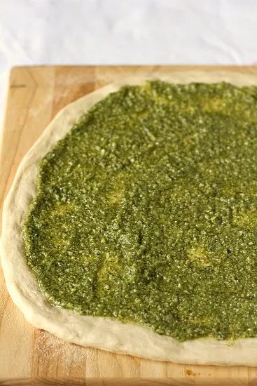 Portobello Pesto Pizza
