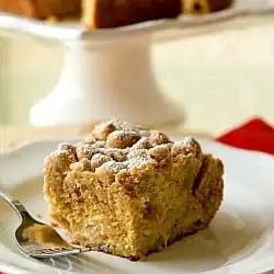 Rhubarb Crumb Cake