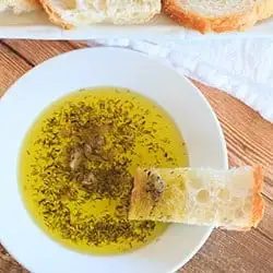 Garlic & Herb Dipping Oil, roasted