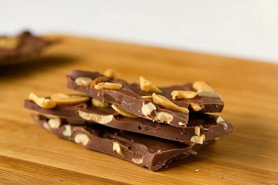 Salted Caramel Cashew Bark