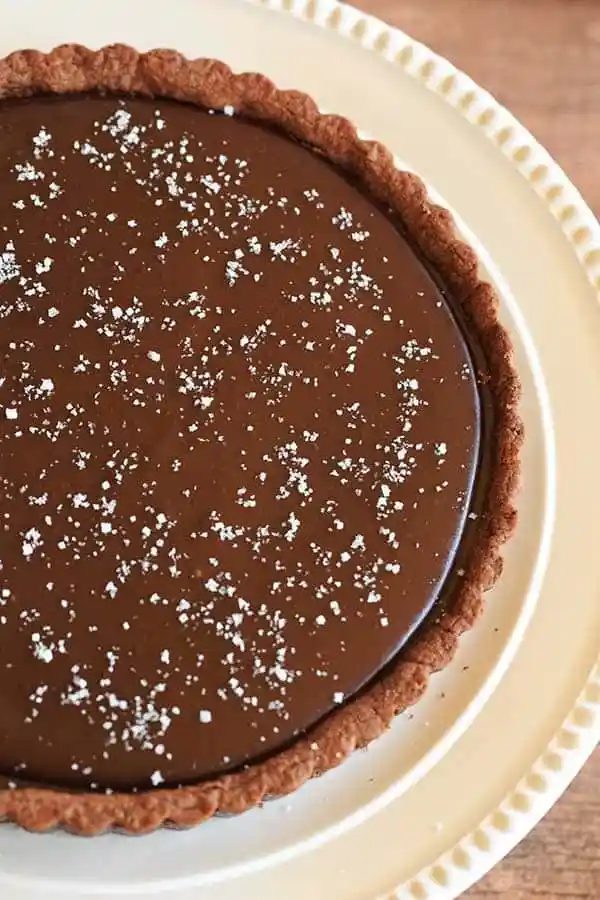 Salted Chocolate Caramel Tart |