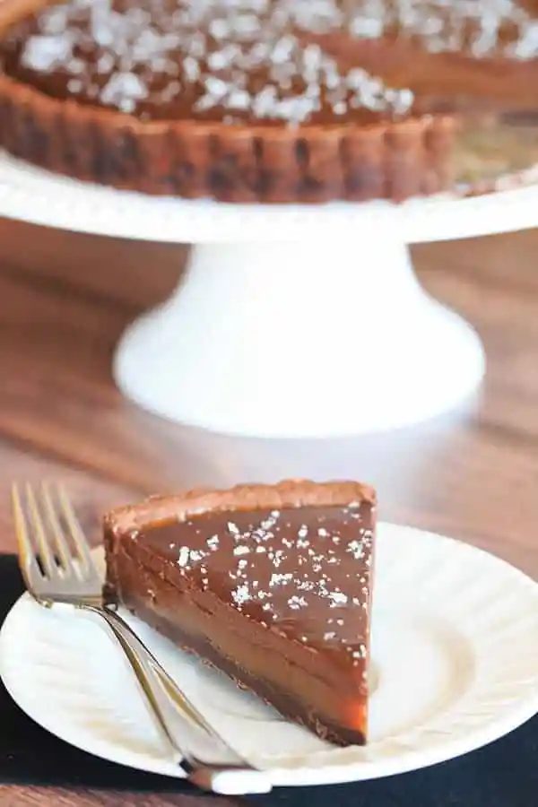 Salted Chocolate Caramel Tart |