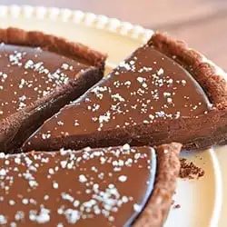 Salted Chocolate Caramel Tart
