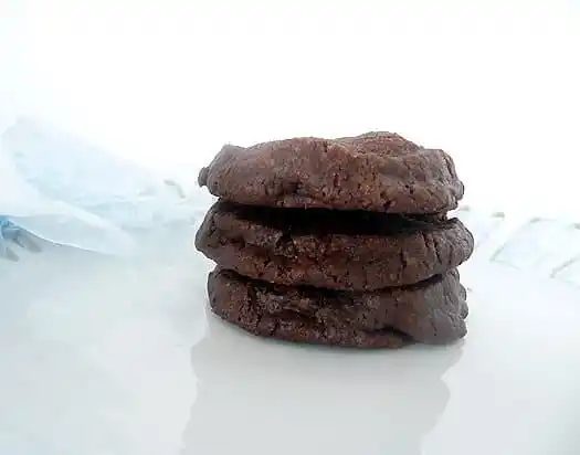 Salted Chocolate Shortbread Cookies