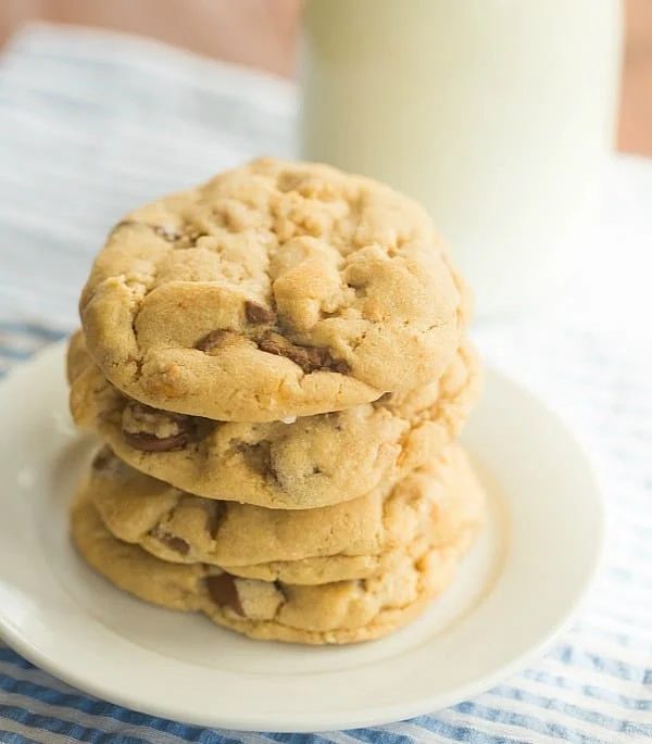 Salted Peanut Butter Cup Chocolate Chip Cookies