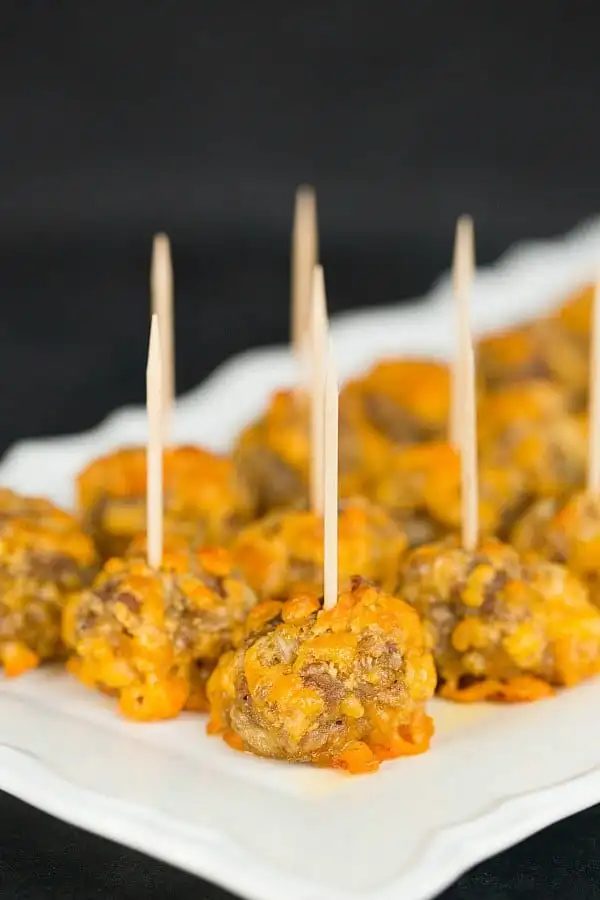 Sausage-Cheddar Bites