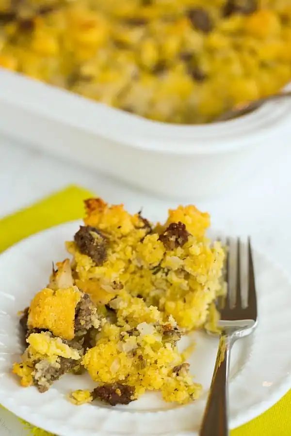 Sausage Cornbread Stuffing