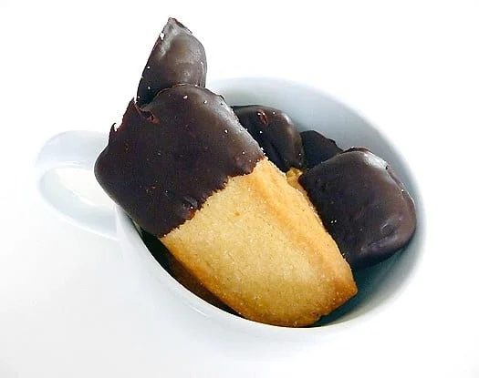 Chocolate-Dipped Shortbread Cookies